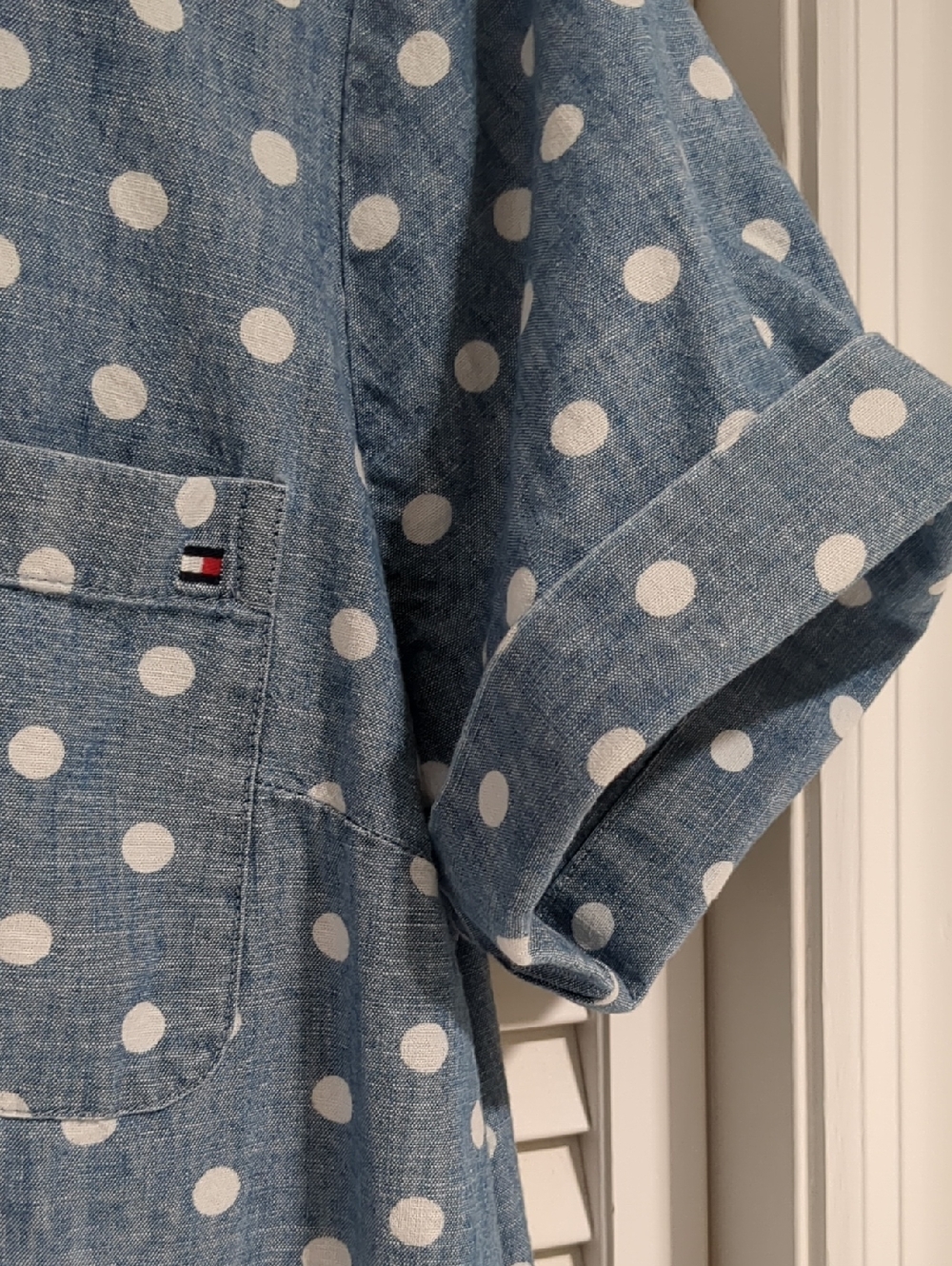 Tommy Hilfiger Women's Camp Shirt - Picture 5 of 5